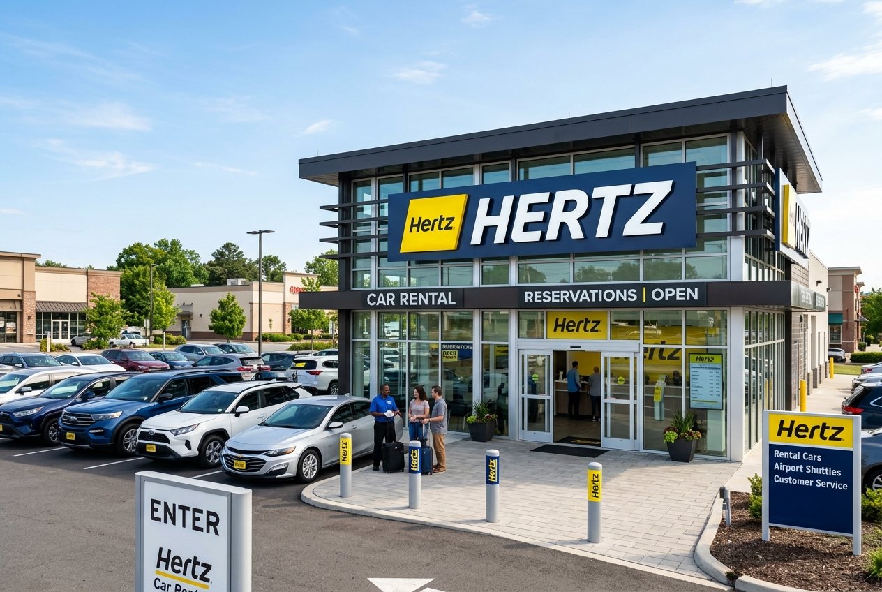 Hertz Car Rental Branch Location