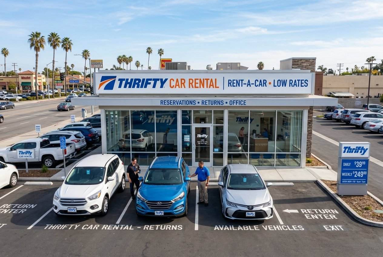 Thrifty Car Rental Branch Location